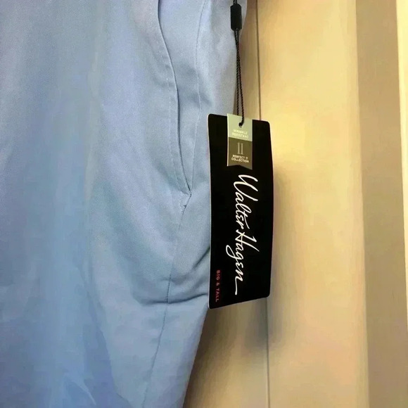 Walter Hagen Perfect 11 Collection Mens Flat Front Shorts W 48" Big & Tall Blue - Picture 2 of 6